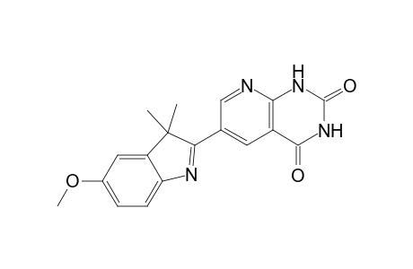 6-(5-Methoxy-3,3-dimethyl-3H-indol-2-yl)pyrido[2,3-d]pyrimidine-2,4(1H,3H)-dione