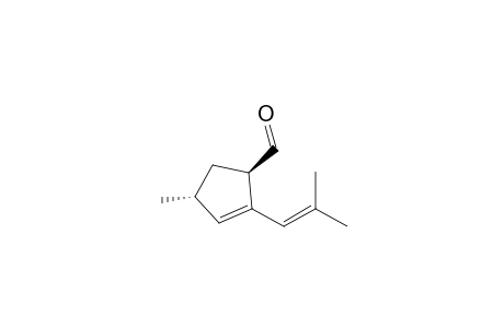 2-Cyclopentene-1-carboxaldehyde, 4-methyl-2-(2-methyl-1-propenyl)-, trans-(.+-.)-