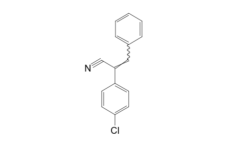 2-(p-CHLOROPHENYL)-3-PHENYLACRYLONITRILE