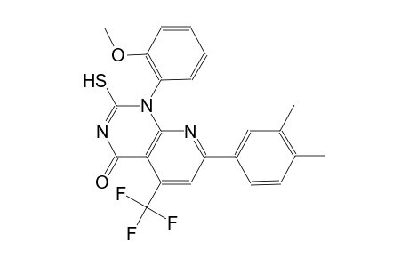 pyrido[2,3-d]pyrimidin-4(1H)-one, 7-(3,4-dimethylphenyl)-2-mercapto-1-(2-methoxyphenyl)-5-(trifluoromethyl)-
