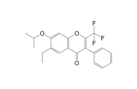 6-ethyl-7-isopropoxy-3-phenyl-2-(trifluoromethyl)-4H-chromen-4-one