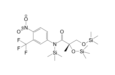 (S)-2-methyl-N-(4-nitro-3-(trifluoromethyl)phenyl)-N-(trimethylsilyl)-2,3-bis(trimethylsilyloxy)propanamide