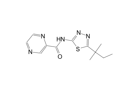 N-(5-tert-pentyl-1,3,4-thiadiazol-2-yl)-2-pyrazinecarboxamide