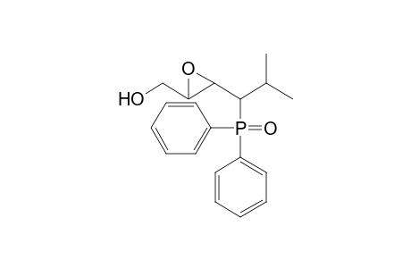 (2RS,3SR,4SR)-4-Diphenylphosphinoyl-2,3-epoxy-5-methylhexan-1-ol