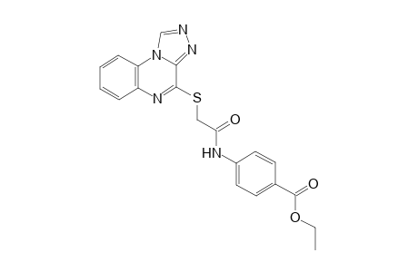 Ethyl 4-(2-([1,2,4]triazolo[4,3-a]quinoxalin-4-ylthio)acetamido)benzoate