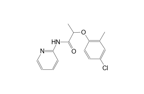 2-(4-chloro-2-methylphenoxy)-N-(2-pyridinyl)propanamide