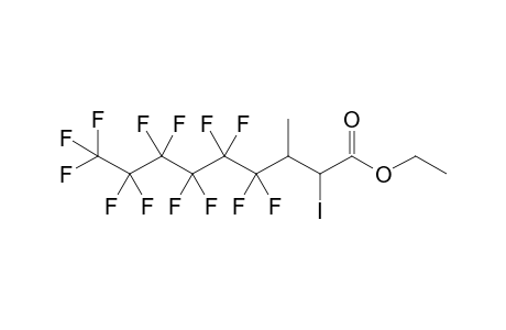 Ethyl 2-iodo-3-perfluorohexylbutanoate