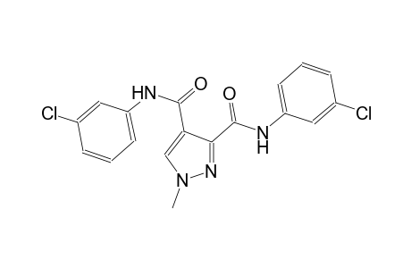 1H-pyrazole-3,4-dicarboxamide, N~3~,N~4~-bis(3-chlorophenyl)-1-methyl-