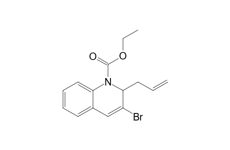 2-ALLYL-3-BROMO-1,2-DIHYDROQUINOLINE-1-CARBOXYLIC-ACID-ETHYLESTER
