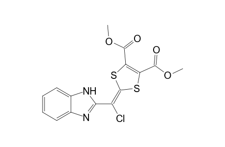 Dimethyl 2-[1H-benzimidazol-2-yl(chloro)methylene]-1,3-dithiole-4,5-dicarboxylate