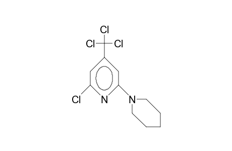 2-Chloro-6-piperidino-4-trichloromethyl-pyridine