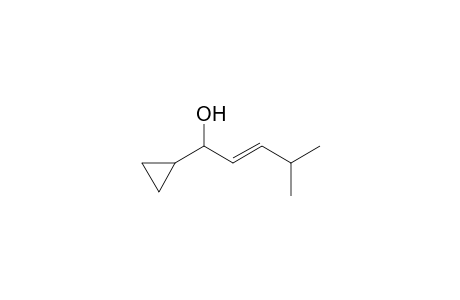 1-Cyclopropyl-4-methyl-2-penten-1-ol