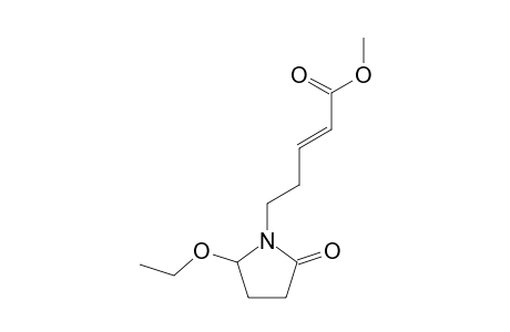 5-(2-ETHOXY-5-OXO-PYRROLIDIN-1-YL)-PENT-2-ENOIC-ACID-METHYLESTER