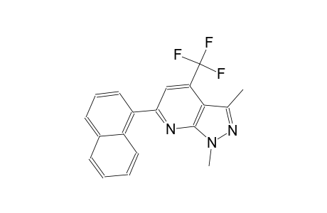 1,3-dimethyl-6-(1-naphthyl)-4-(trifluoromethyl)-1H-pyrazolo[3,4-b]pyridine