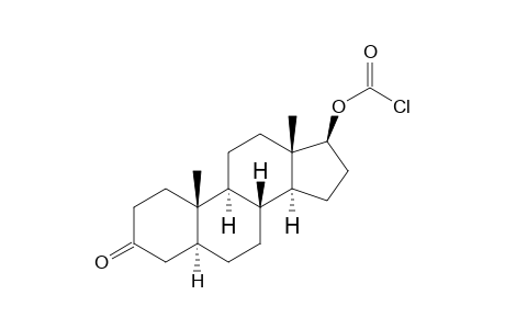 Dihydrotestosterone chloroformate