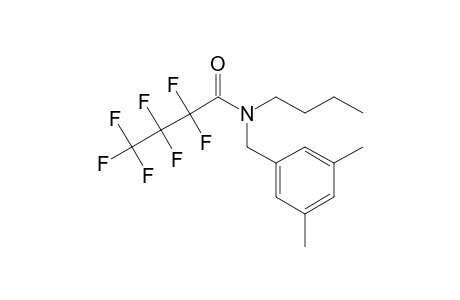 Heptafluorobutyramide, N-(3,5-dimethylbenzyl)-N-butyl-