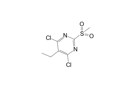 4,6-Dichloro-5-ethyl-2-methylsulfonylpyrimidine