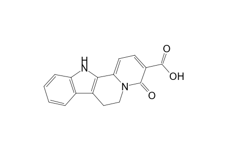 4-keto-7,12-dihydro-6H-pyrido[2,1-a]$b-carboline-3-carboxylic acid