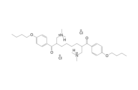2,7-bis(4-butoxybenzoyl)-N~1~,N~1~,N~8~,N~8~-tetramethyl-1,8-octanediaminium dichloride