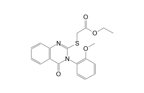 ethyl {[3-(2-methoxyphenyl)-4-oxo-3,4-dihydro-2-quinazolinyl]sulfanyl}acetate