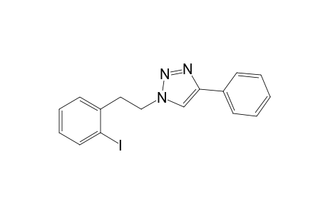 1-[2-(2-Iodophenyl)ethyl]-4-phenyl-1H-1,2,3-triazole