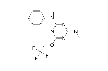1,3,5-triazine-2,4-diamine, N~2~-methyl-N~4~-phenyl-6-(2,2,2-trifluoroethoxy)-