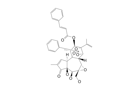 12-O-CINNAMOYL-5-HYDROXY-6,7-EPOXY-RESINIFERONOL-9,13,14-ORTHOBENZOATE