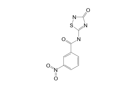 N-(3-keto-1,2,4-thiadiazol-5-yl)-3-nitro-benzamide