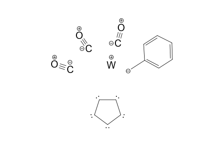 Tungsten,benzyltricarbonyl-.pi.-cyclopentadienyl