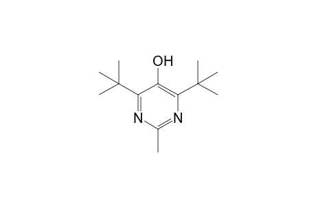 4,6-Ditert-butyl-2-methyl-5-pyrimidinol