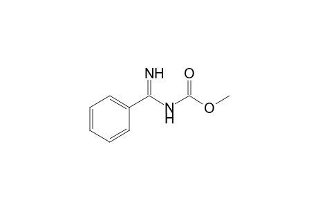(NE)-N-[amino(phenyl)methylene]carbamic acid methyl ester