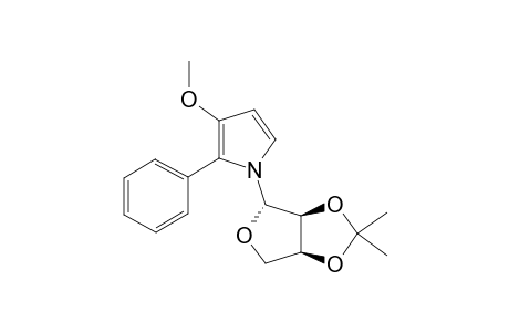 (3A'S,4'S,6A'S)-1-(2',2'-DIMETHYLTETRAHYDROFURO-[3,4-D]-[1,3]-DIOXOL-4'-YL)-3-METHOXY-2-PHENYLPYRROLE