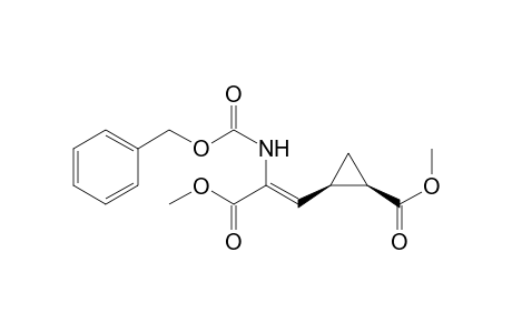 Dimethyl (Z)-(4R,5R)-2-(Benzyloxycarbonylamino)-4,5-methano-2-hexenedoate