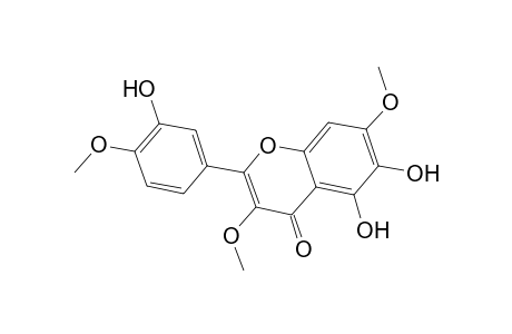 4H-1-Benzopyran-4-one, 5,6-dihydroxy-2-(3-hydroxy-4-methoxyphenyl)-3,7-dimethoxy-
