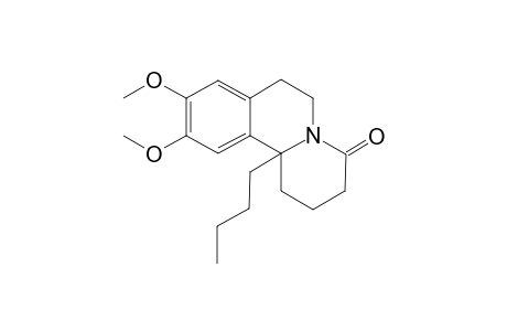 11b-n-Butyl-9,10-dimethoxybenzo[a]quinolizin-4-one