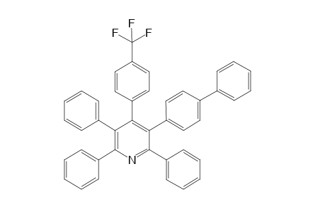 3-(Biphenyl-4-yl)-2,5,6-triphenyl-4-[4-(trifluoromethyl)-phenyl]pyridine