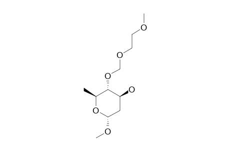 METHYL-2,6-DIDEOXY-4-O-((2-METHOXYETHOXY)-METHYL)-ALPHA-D-ARABINO-HEXOPYRANOSIDE