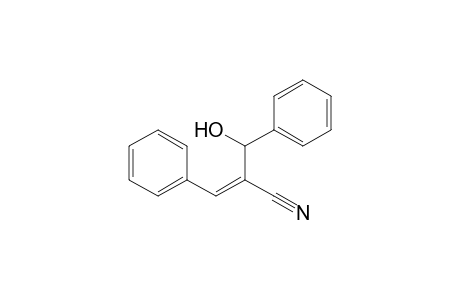 (Z)-2-(hydroxy(phenyl)methyl)-3-phenylacrylonitrile