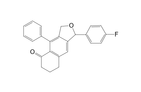 1-(4-fluorophenyl)-7,8-dihydro-4-phenylnaphtho[2,3-c]furan-5(1H,3H,6H)-one