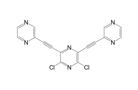 2,2'-((3,5-Dichloropyrazine-2,6-diyl)bis(ethyne-2,1-diyl))dipyrazine