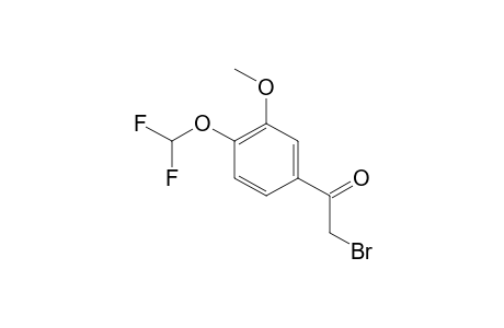 2-Bromo-1-(4-(difluoromethoxy)-3-methoxyphenyl)ethanone