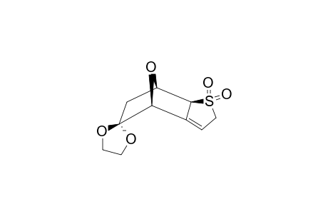 (1RS,2,SR,7RS)-8,8-(ETHYLENDIOXY)-10-OXA-3-THIATRICYCLO-[5.2.1.0(2,6)]-DEC-5-ENE-3,3-DIOXIDE