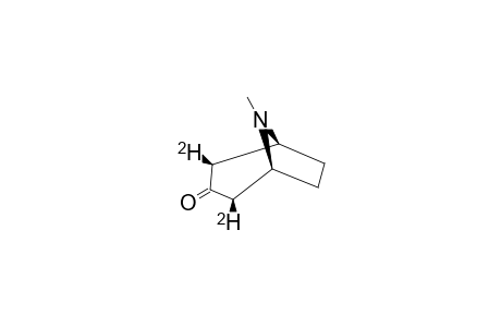 (EXO,EXO)-2,4-DIDEUTERO-8-METHYL-8-AZABICYCLO-[3.2.1]-OCTAN-3-ONE