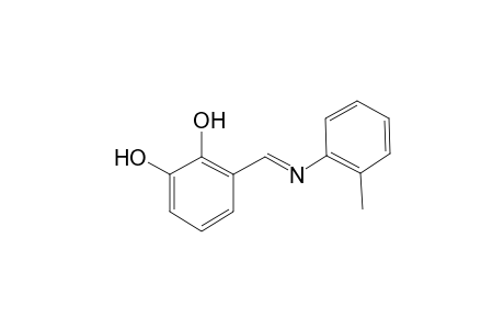 3-(o-tolylimino-methyl)-benzene-1,2-diol