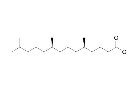 (5R,9R)-5,9,13-trimethylmyristic acid