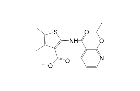 methyl 2-{[(2-ethoxy-3-pyridinyl)carbonyl]amino}-4,5-dimethyl-3-thiophenecarboxylate