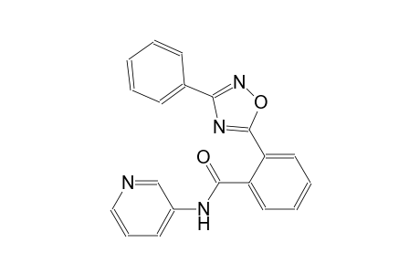 2-(3-phenyl-1,2,4-oxadiazol-5-yl)-N-(3-pyridinyl)benzamide