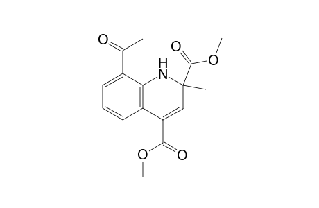 Dimethyl 8-acetyl-2-methyl-1,2-dihydroquinoline-2,4-dicarboxylate