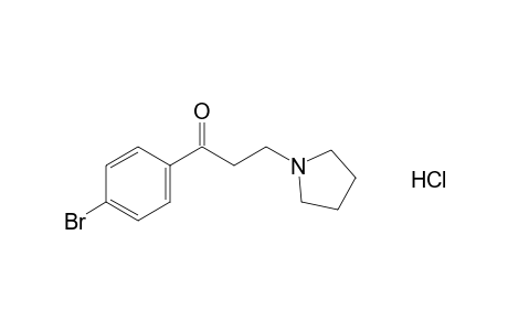 4'-bromo-3-(1-pyrrolidinyl)propiophenone, hydrochloride
