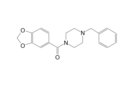 1-(1,3-benzodioxol-5-ylcarbonyl)-4-benzylpiperazine